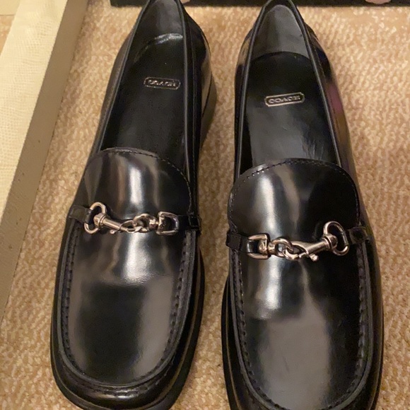 COACH Loafers with Silver Accent - Picture 1 of 14